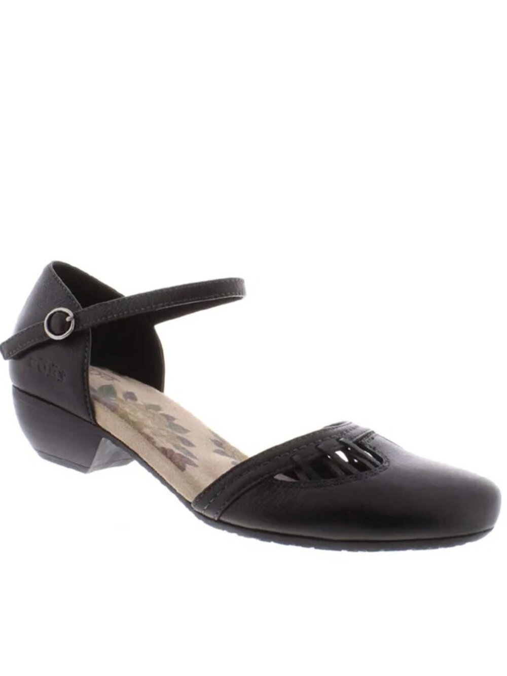 Taos Footwear Honor Black Leather Closed Toe Sandals Shoes Women's Size 8